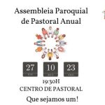PAROQUIA REALIZARA ASSEMBLEIA DE PASTORAL PAROQUIAL