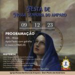 Paróquia celebrará festa de Nossa Senhora do Amparo
